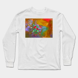 Odilon Redon Ophelia among the flowers Long Sleeve T-Shirt